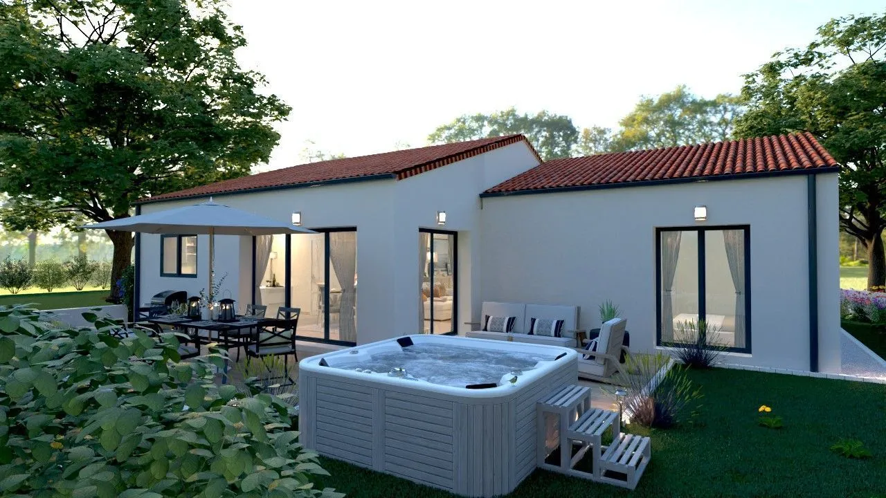 Maison neuve 86 m² à Coulon (79510)