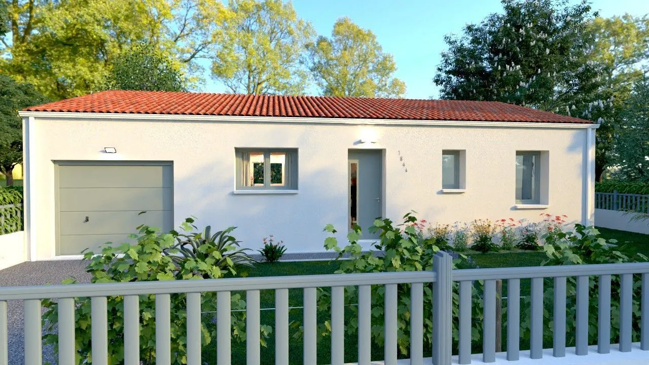 Maison neuve 73 m² à Germond-Rouvre (79220)