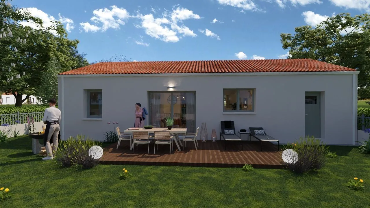 Maison neuve 73 m² à Germond-Rouvre (79220)