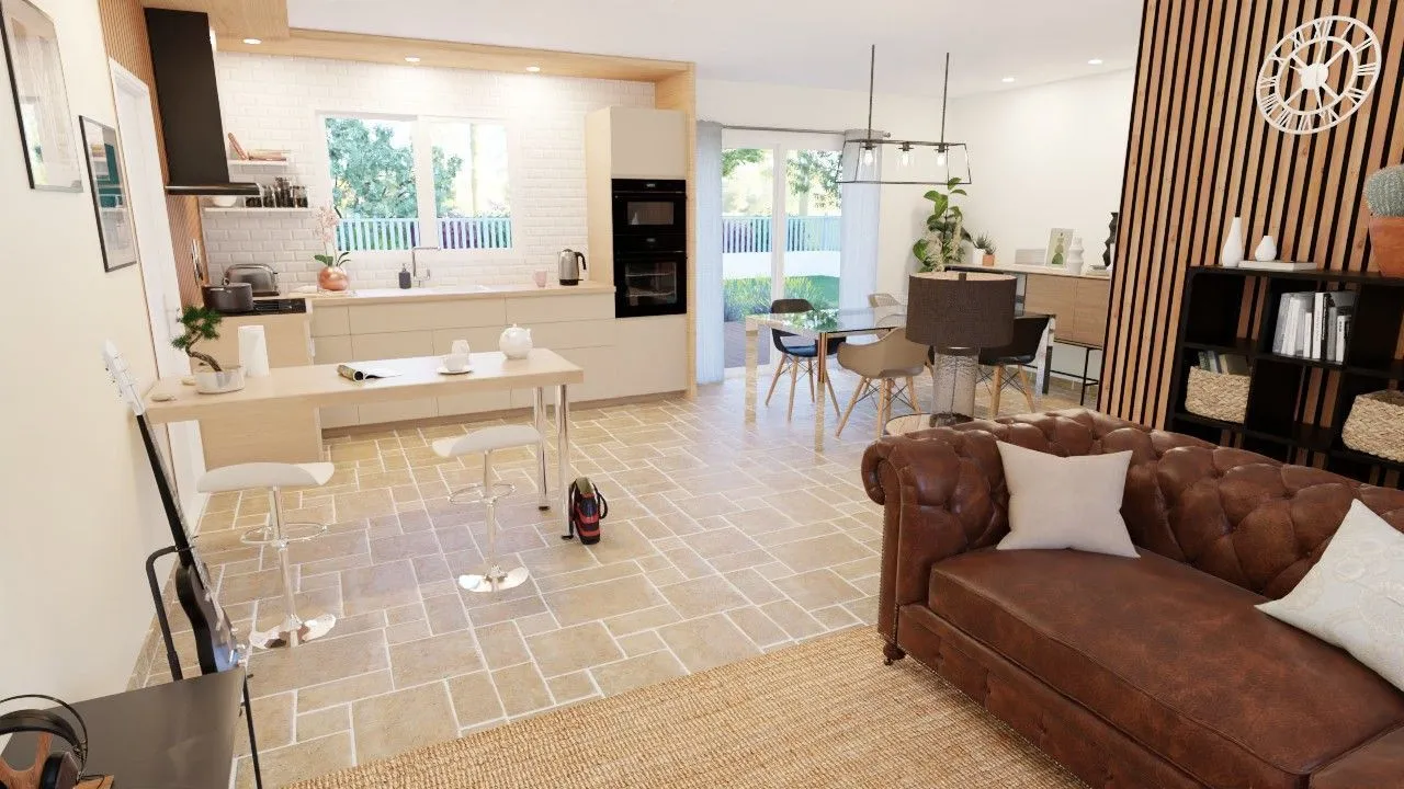 Maison neuve 73 m² à Germond-Rouvre (79220)