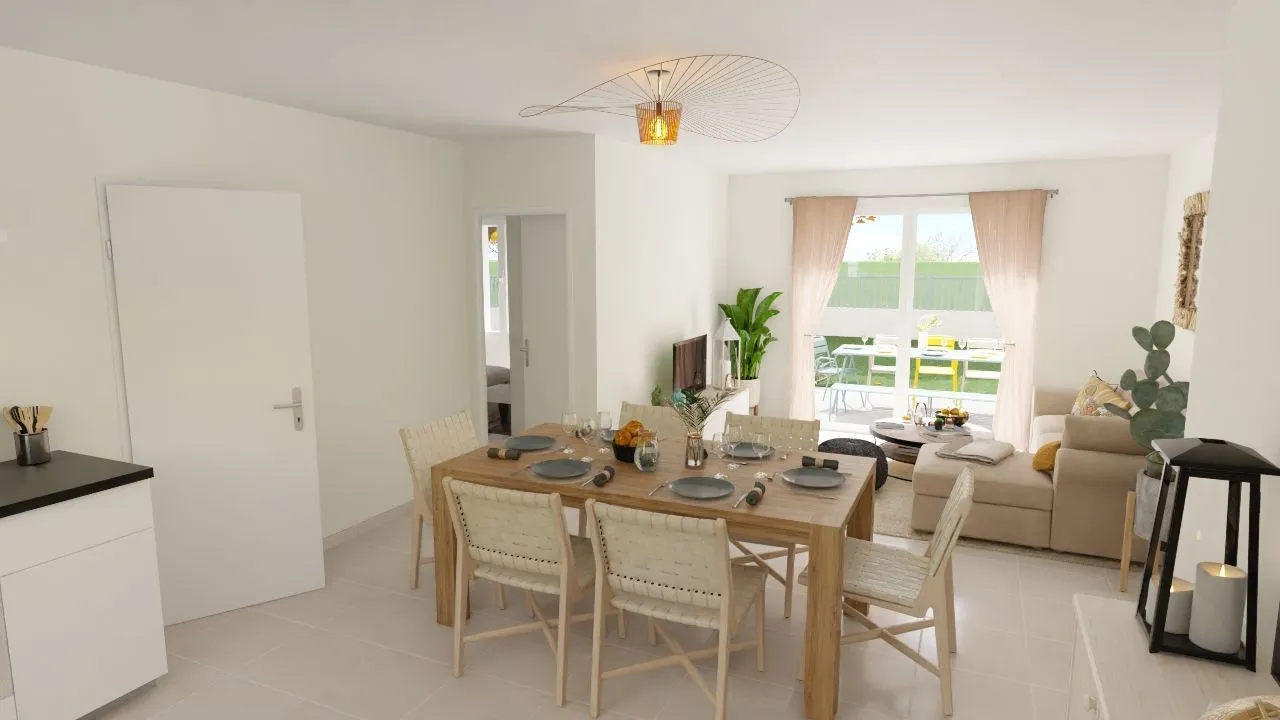 Maison neuve 82 m² à La Mothe-Saint-Héray (79800)