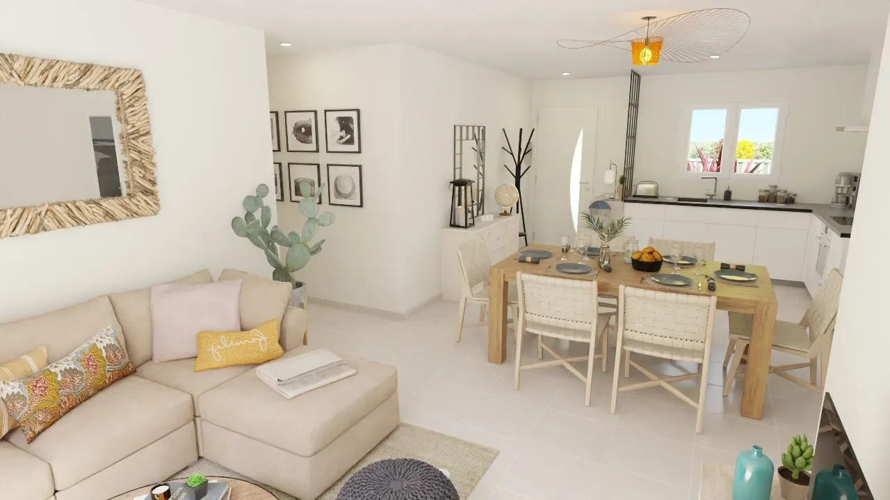 Maison neuve 82 m² à La Mothe-Saint-Héray (79800)