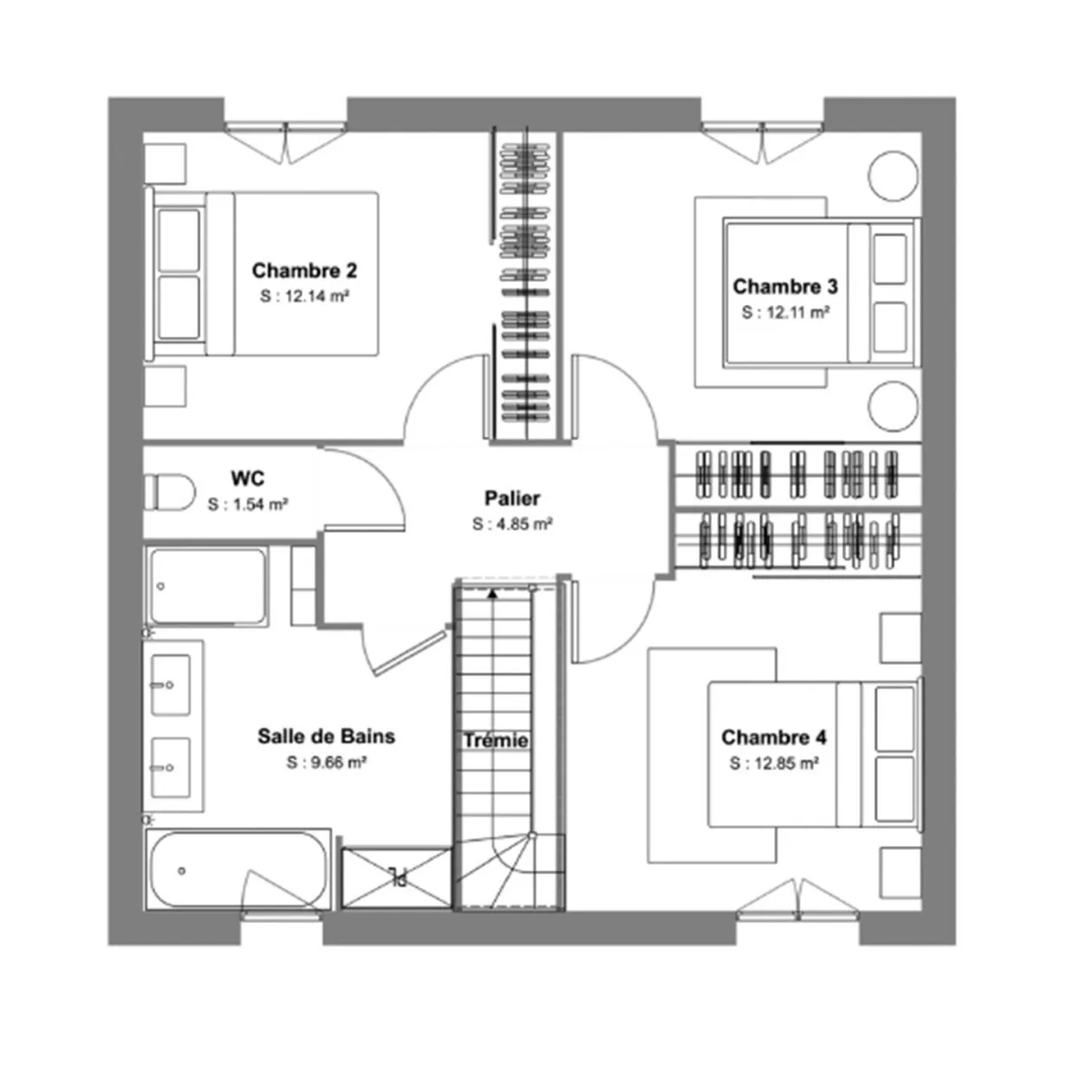Maison neuve 118 m² à La Devise (17700)