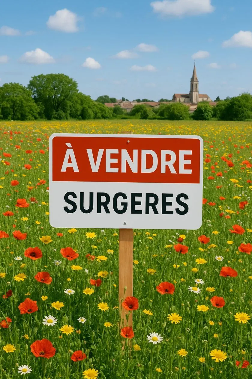 Terrain à bâtir 329 m² à Surgères (17700)