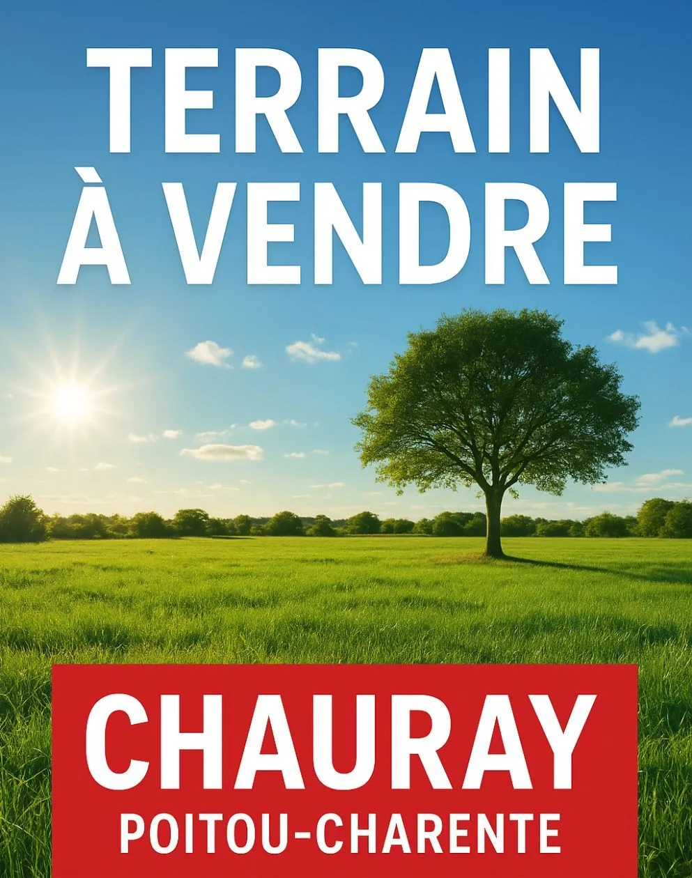 Terrain à bâtir 579 m² à Chauray (79180)