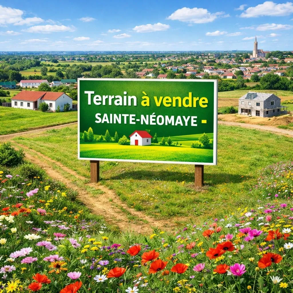 Terrain à bâtir 373 m² à Sainte-Néomaye (79260)