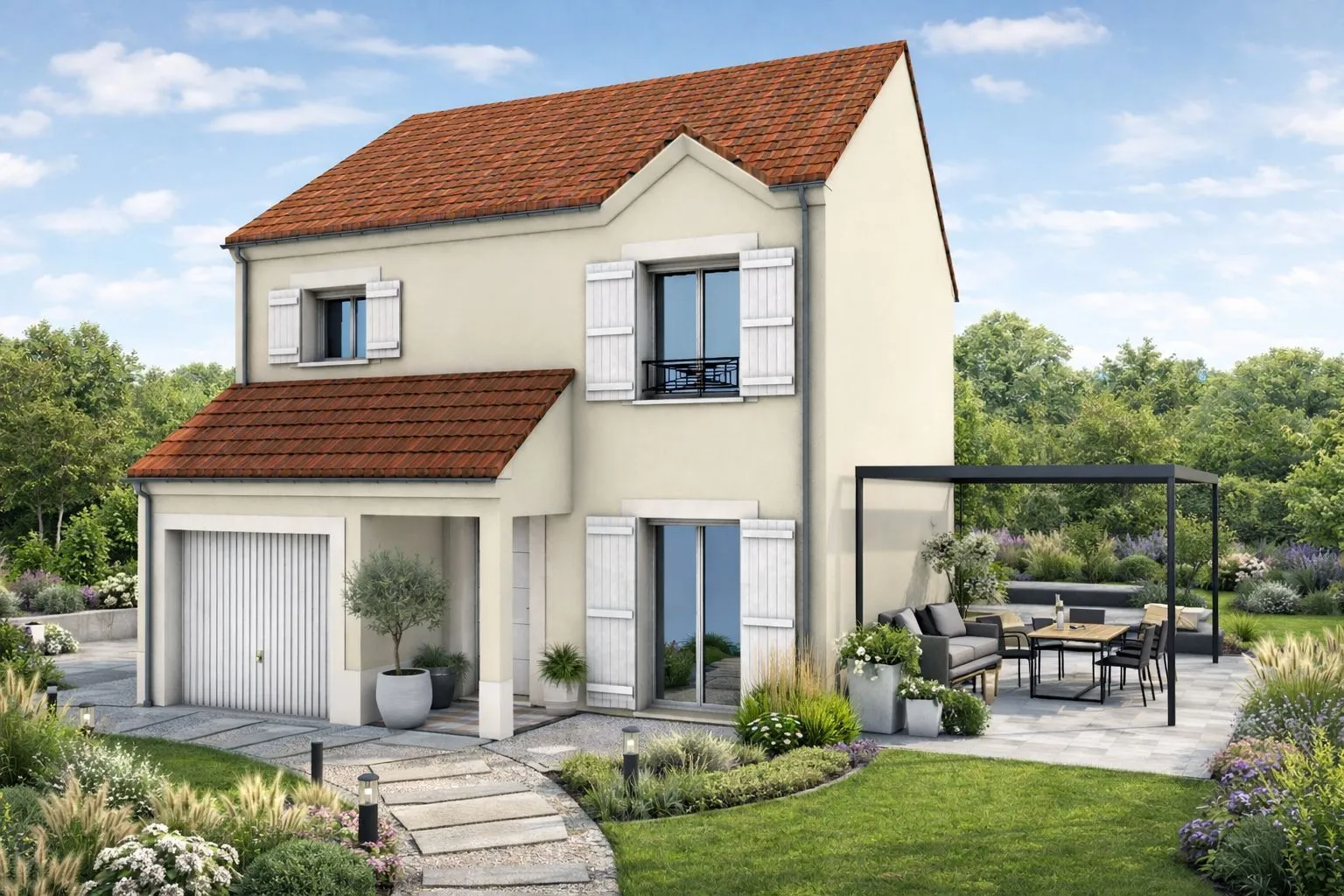 Maison neuve à Bennecourt