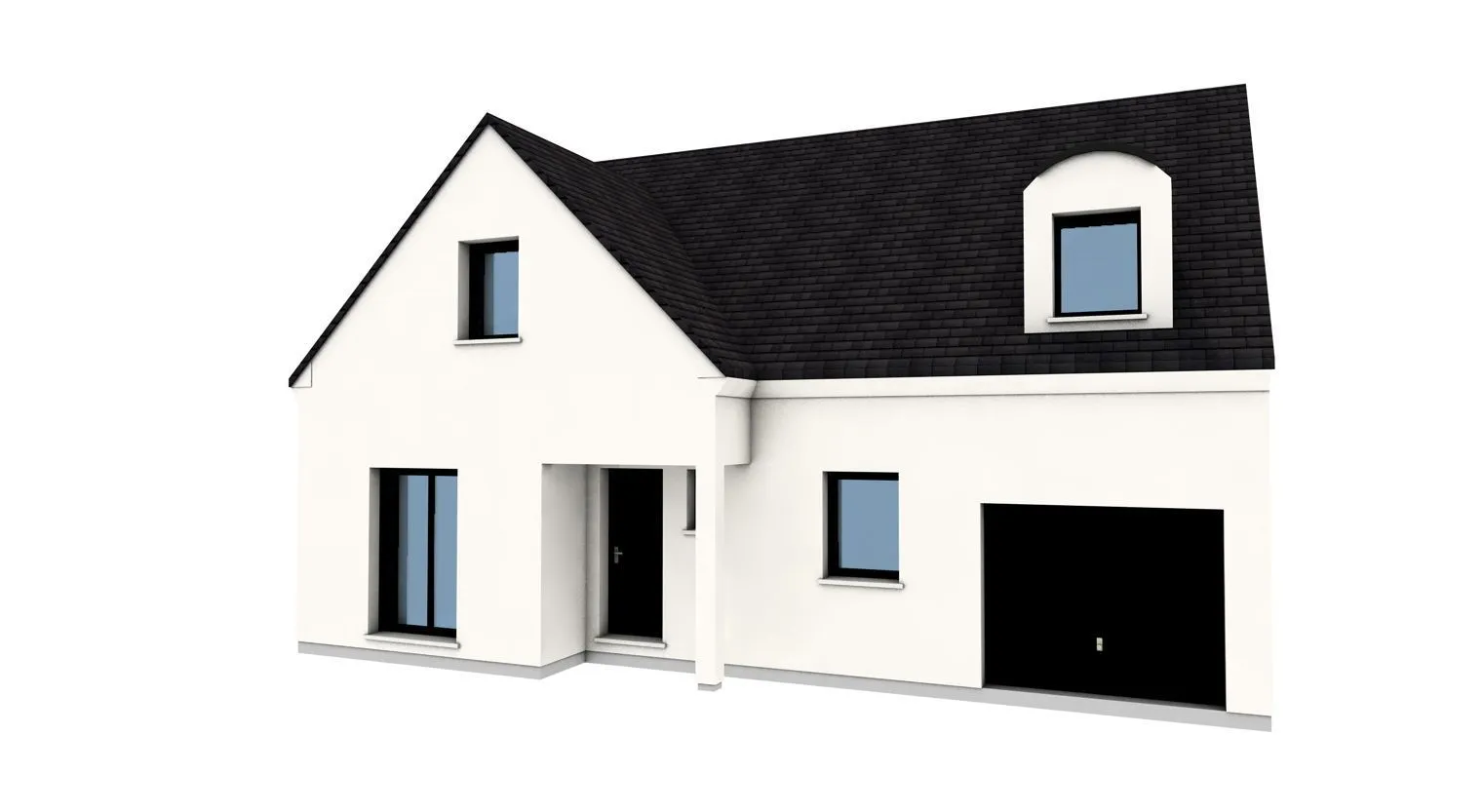 Maison neuve 105 m² à Bréviaires (78610)