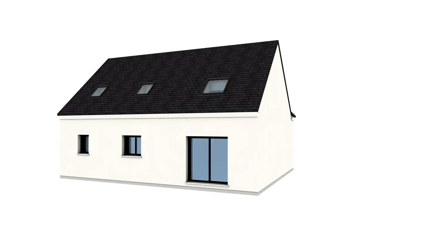Maison neuve 105 m² à Bréviaires (78610)