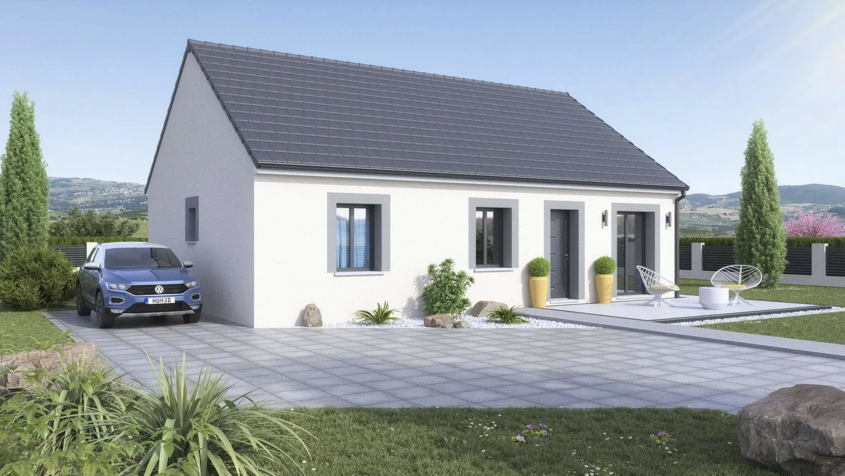 Maison neuve à Bennecourt