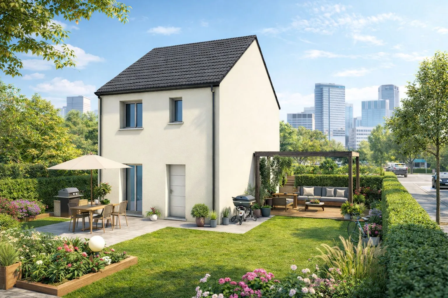 Maison neuve à Bennecourt