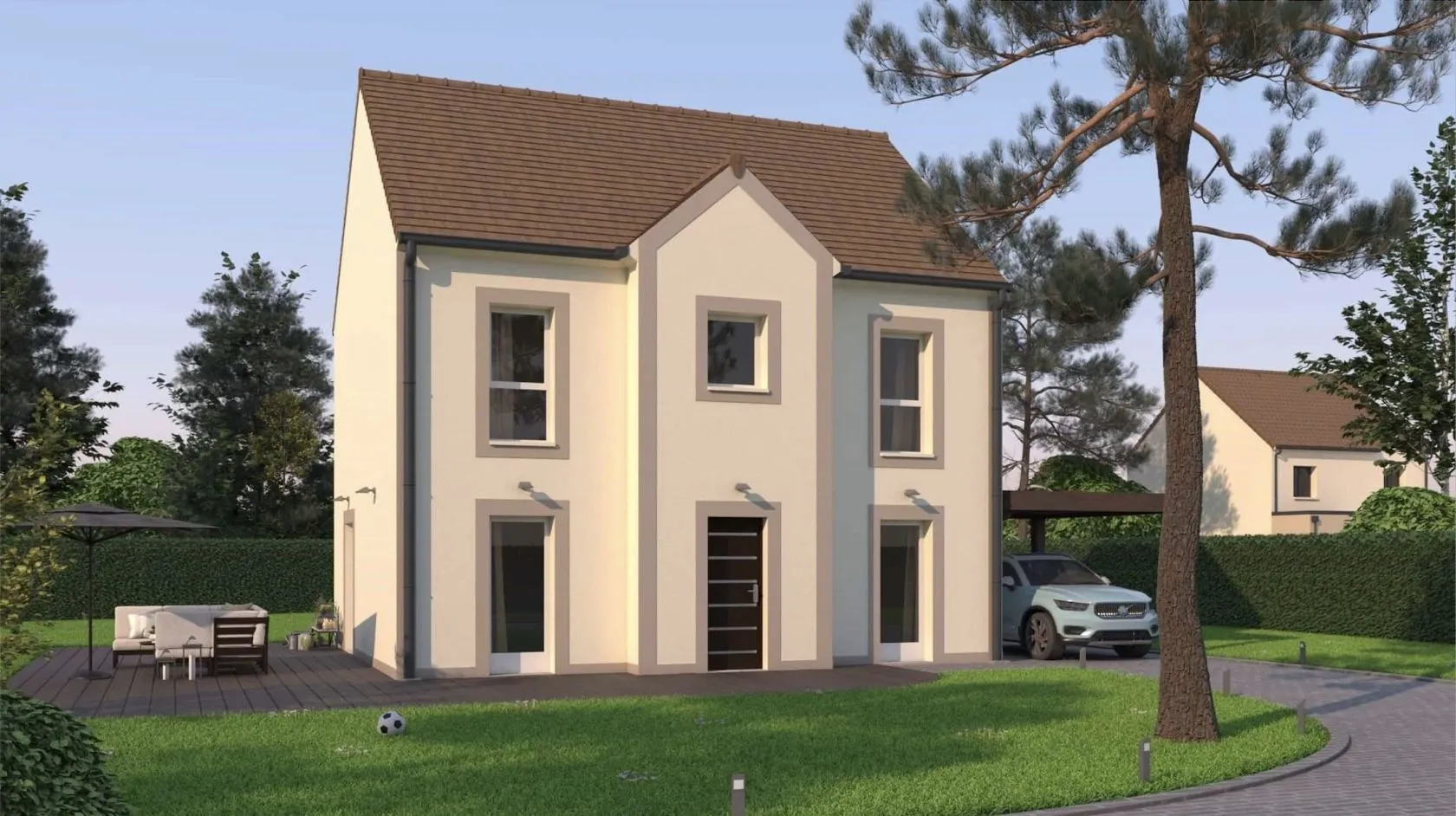 Maison neuve 100 m² à Condécourt (95450)