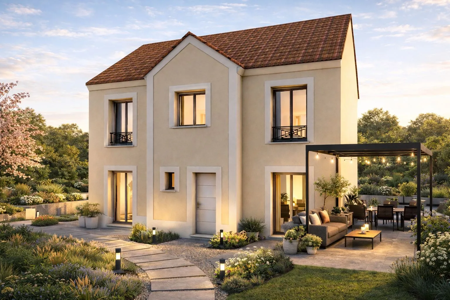 Maison neuve à Bennecourt