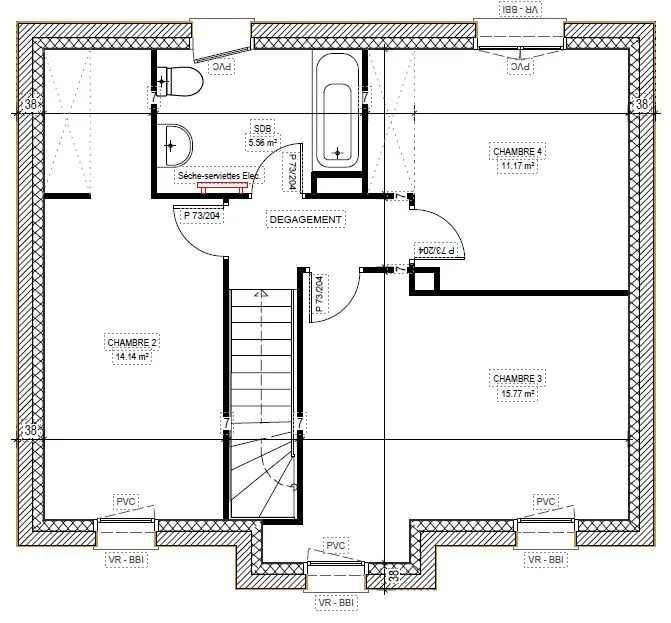 Maison neuve 100 m² à Béhoust (78910)