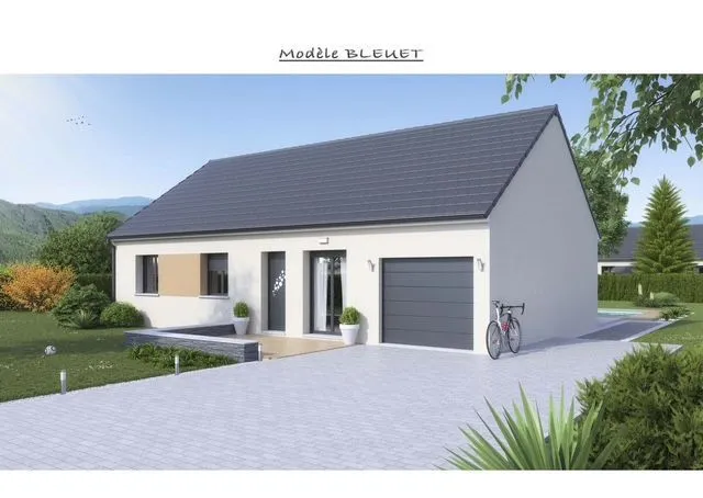 Maison neuve 90 m² à Voves (28150)
