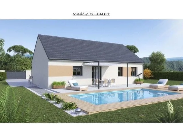 Maison neuve 90 m² à Voves (28150)