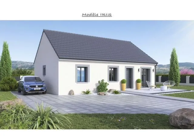 Maison neuve 85 m² à Pierres (28130)