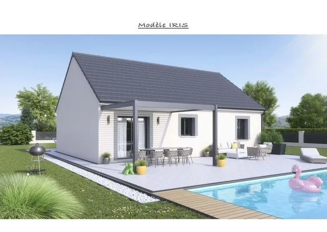 Maison neuve 85 m² à Pierres (28130)