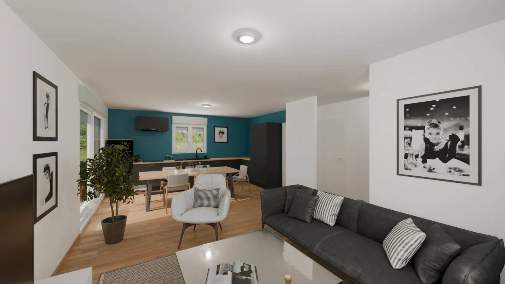 Maison neuve 85 m² à Mozac (63200)