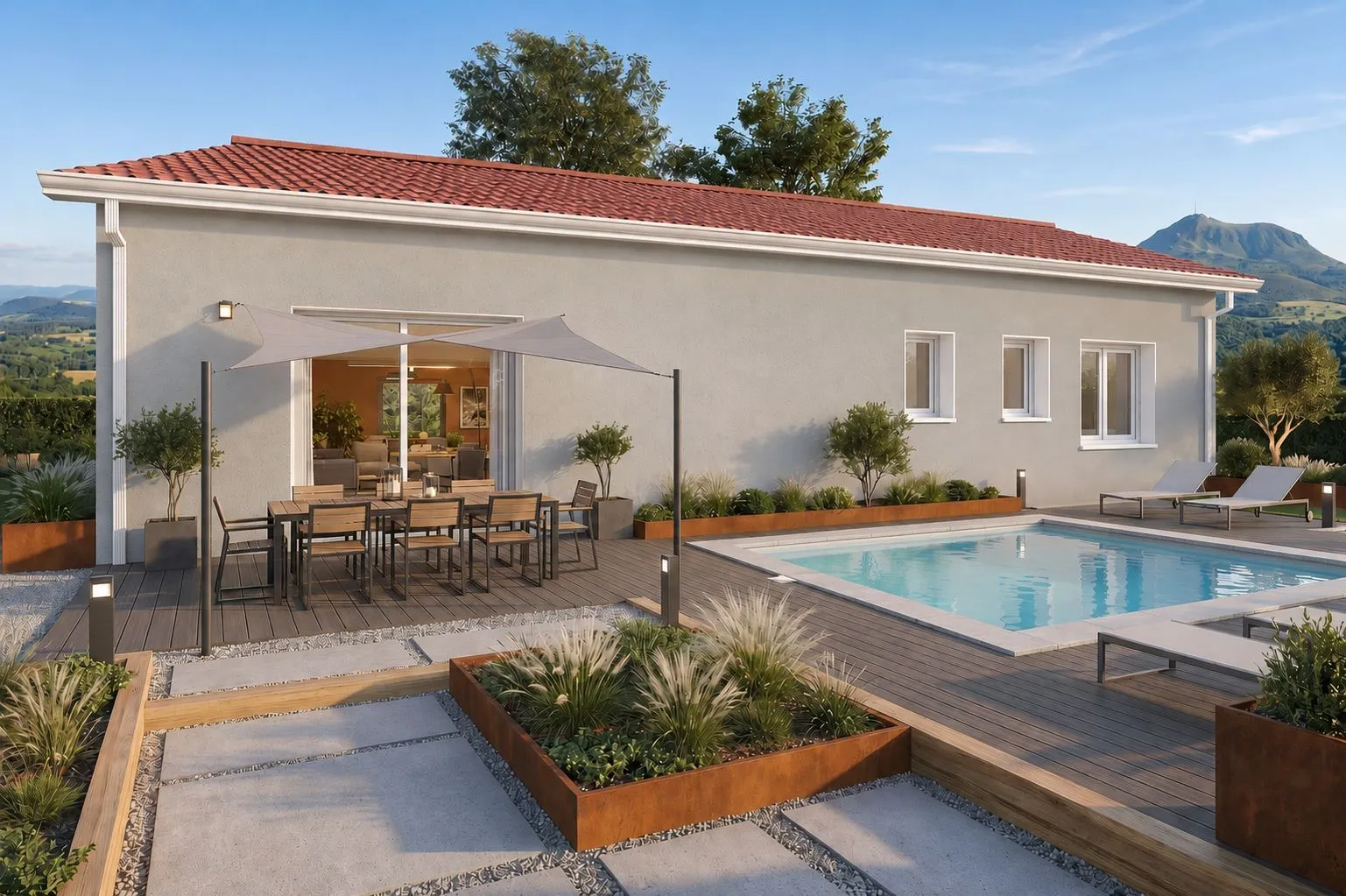Maison neuve 86 m² à Saint-Georges-sur-Allier (63800)