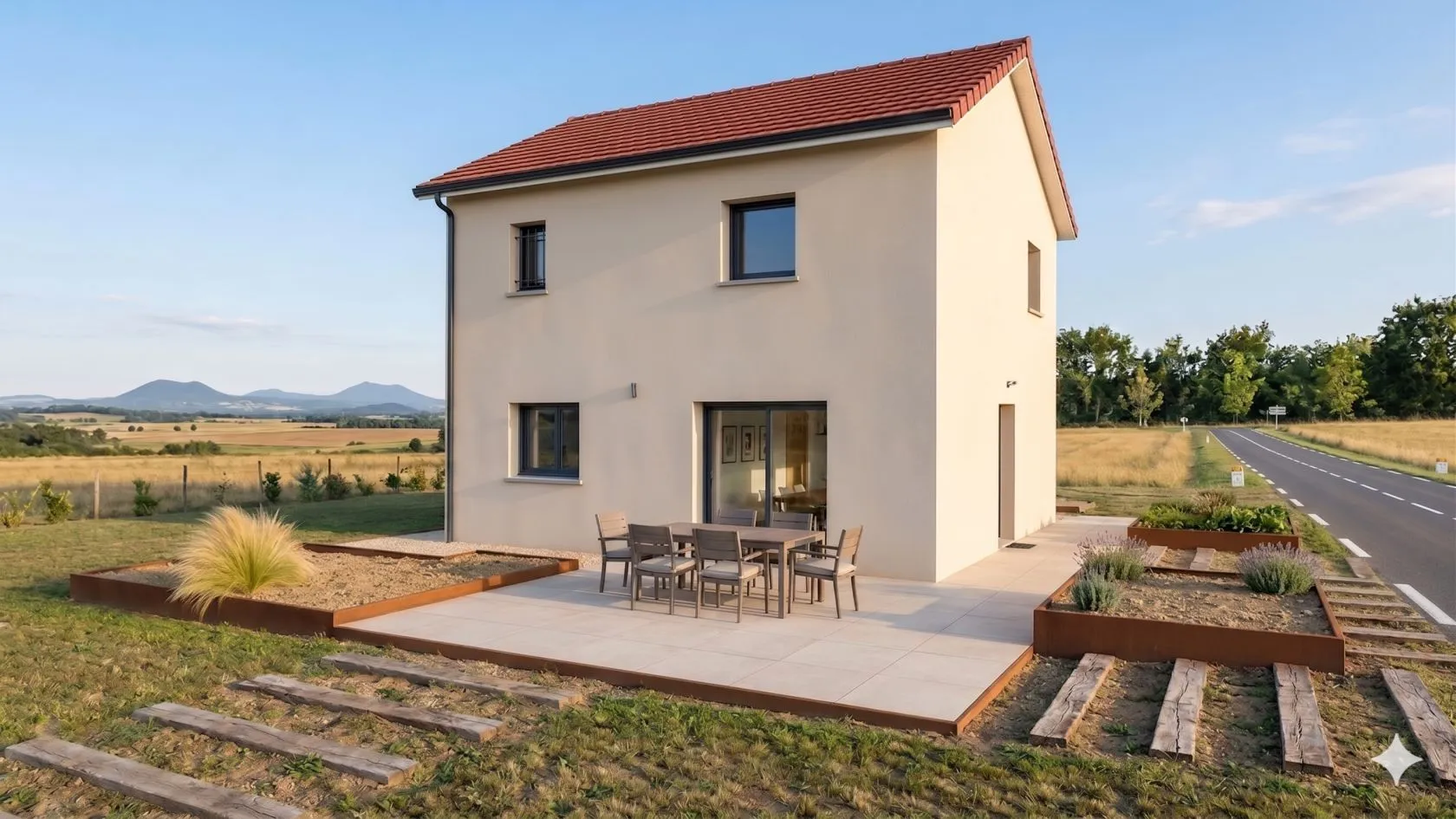 Maison neuve 85 m² à Mézel (63115)