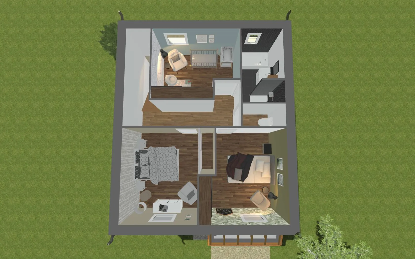 Maison neuve 85 m² à Mézel (63115)