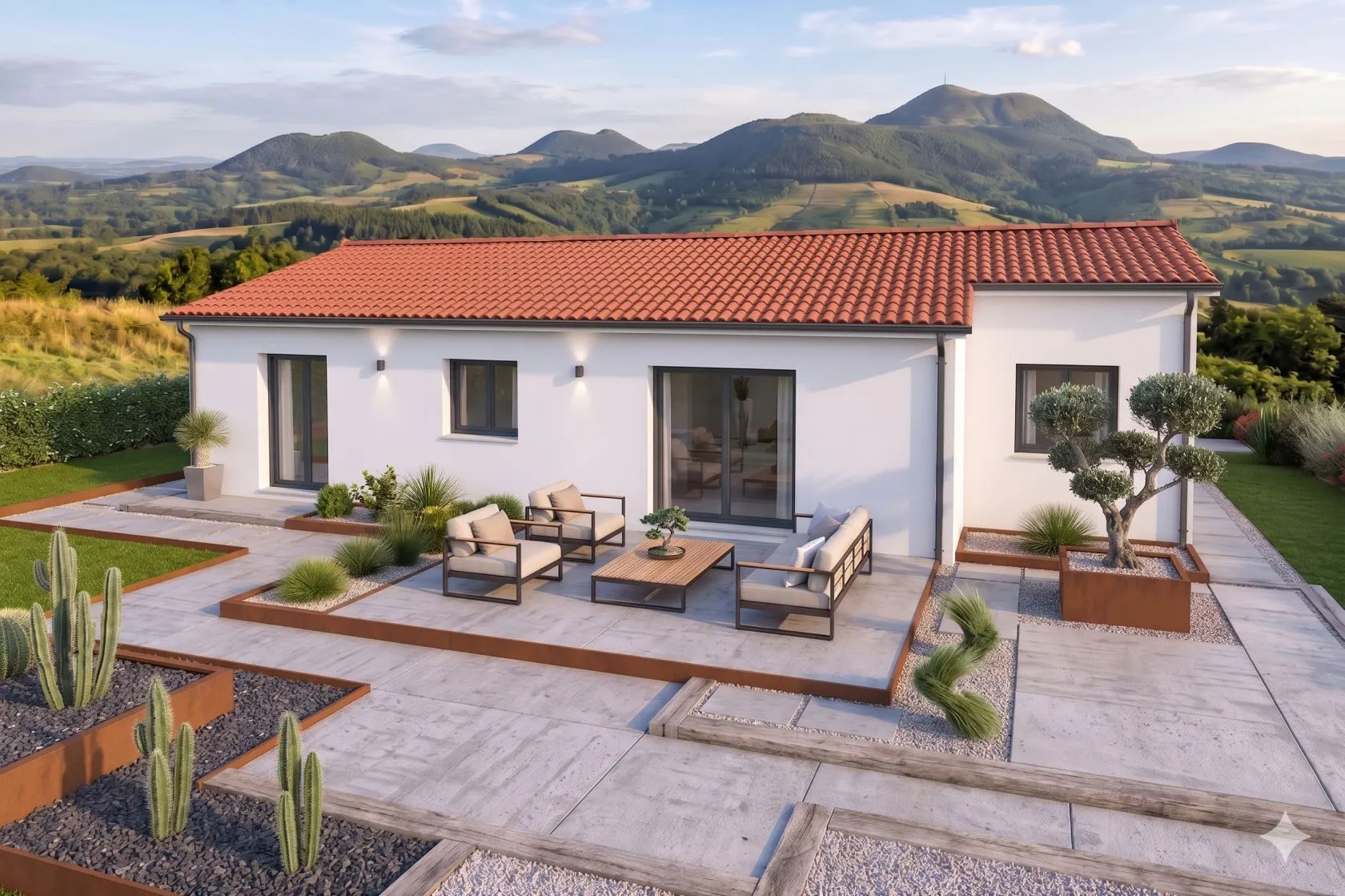 Maison neuve 71 m² à Saint-Rémy-de-Blot (63440)