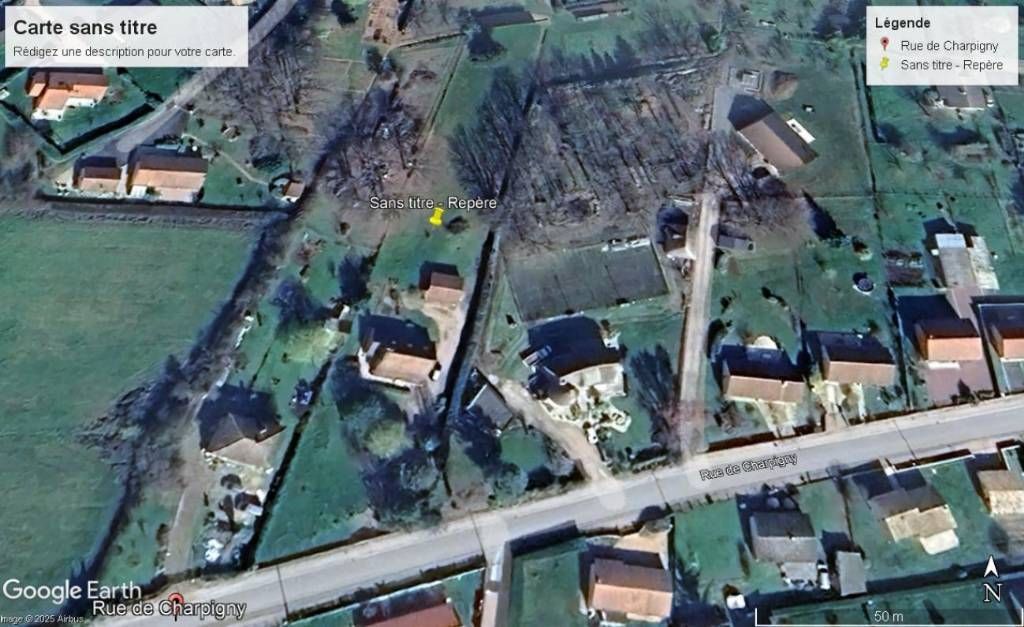 Terrain à bâtir 1919 m² à Saint-Remy-en-Rollat (03110)