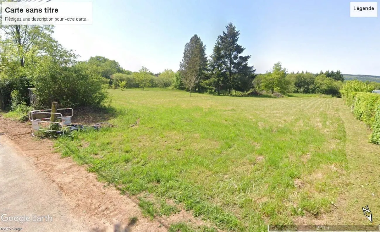 Terrain à bâtir 1876 m² à Saint-Etienne-de-Vicq (03300)