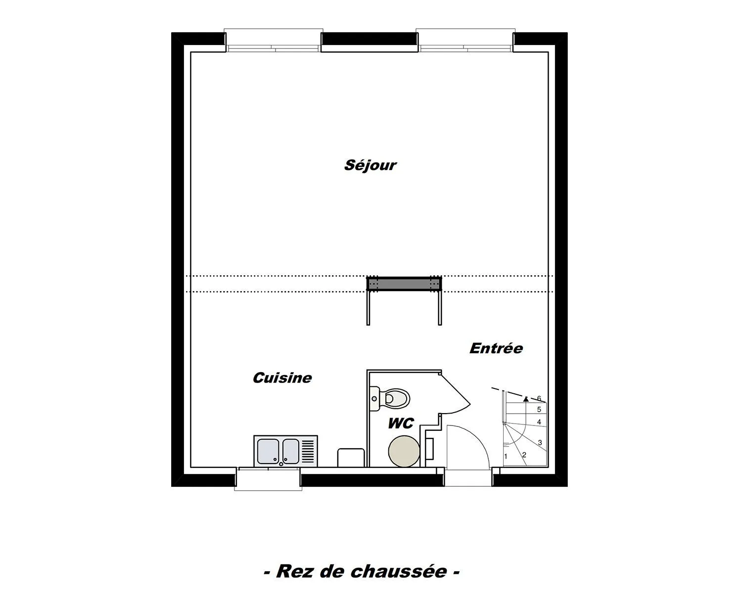 B-Neptune-R+1 100 T6 — modèle de maison
