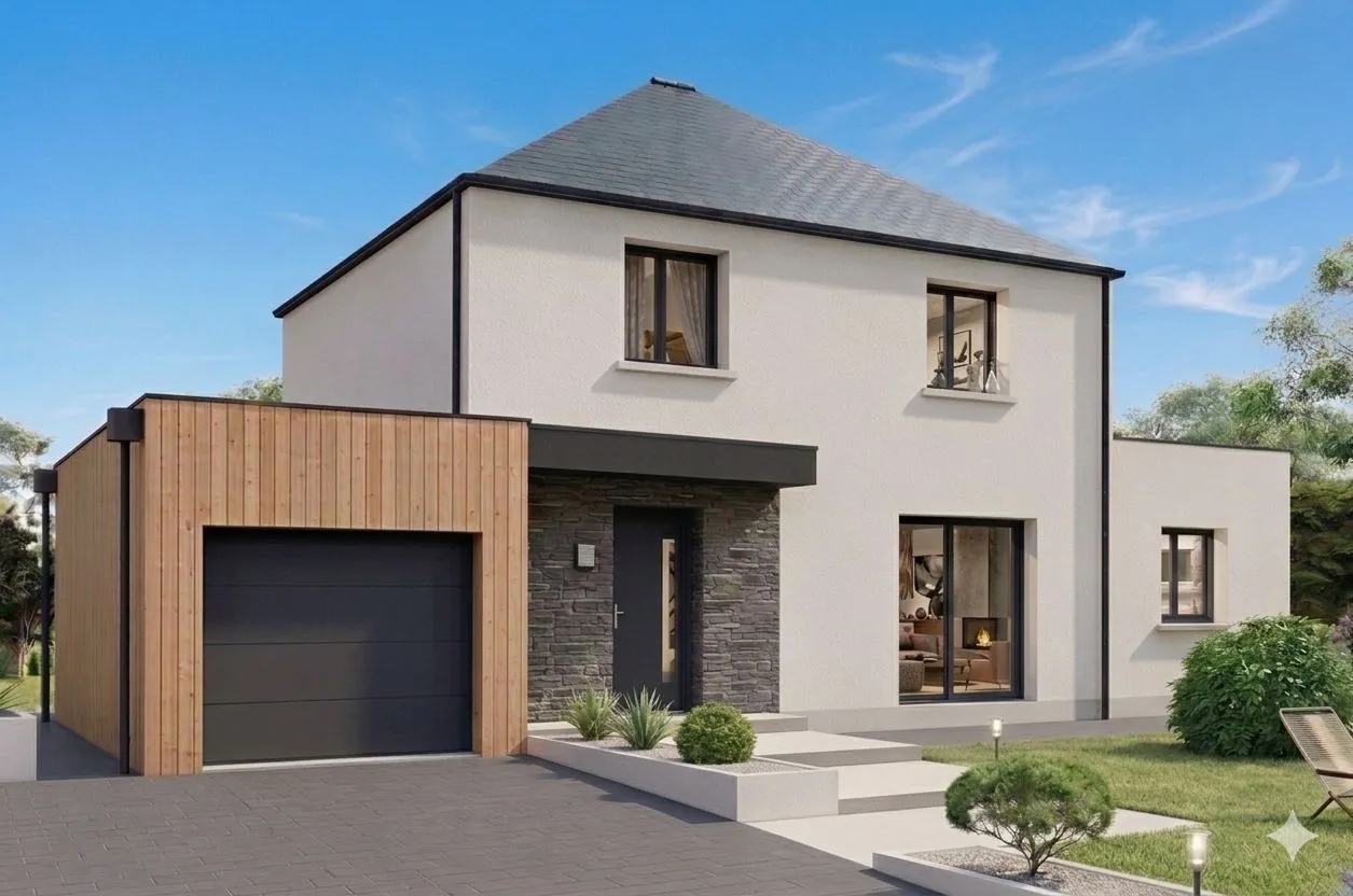 Maison neuve 108 m² à Pléchâtel (35470)