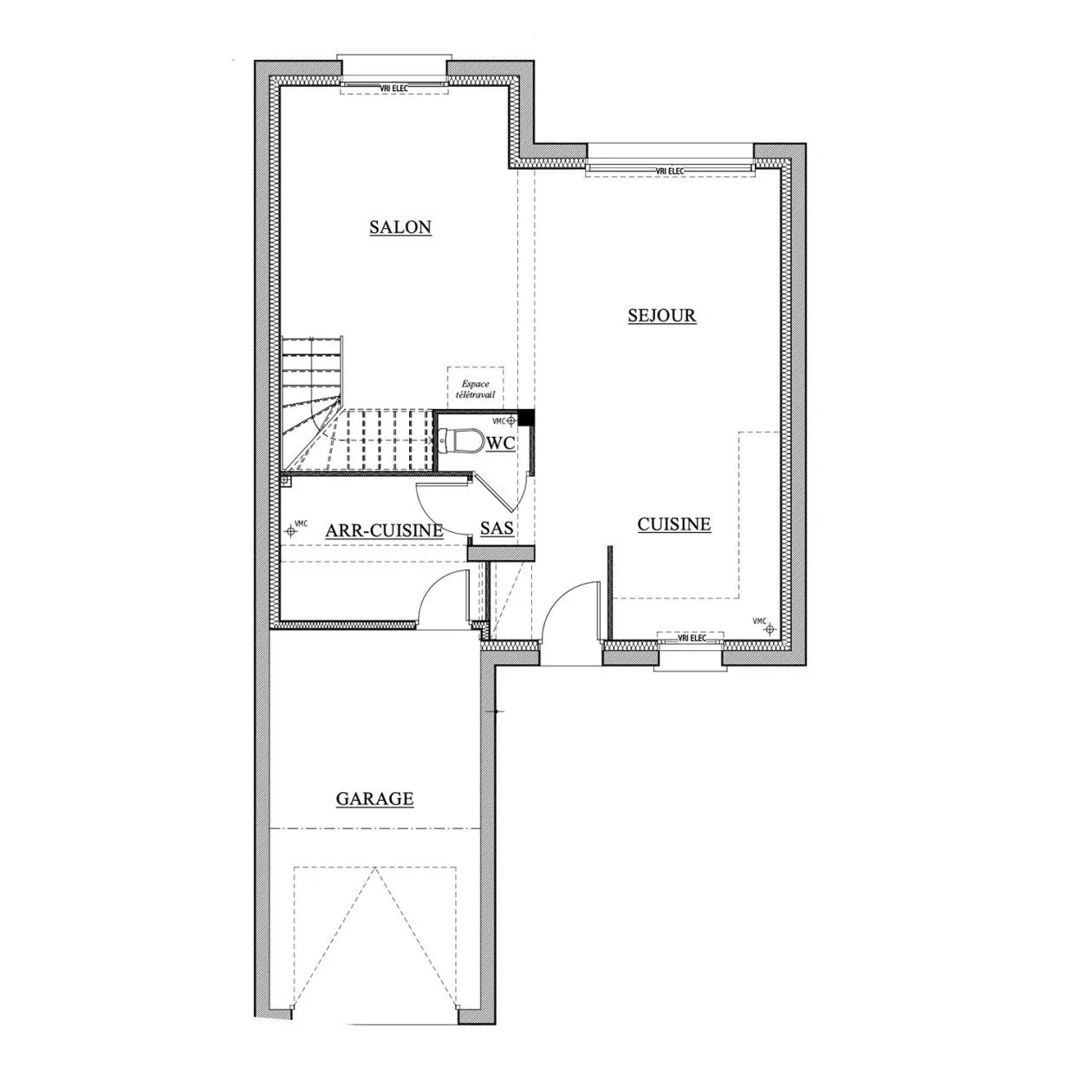 Maison neuve 92 m² à Melesse (35520)