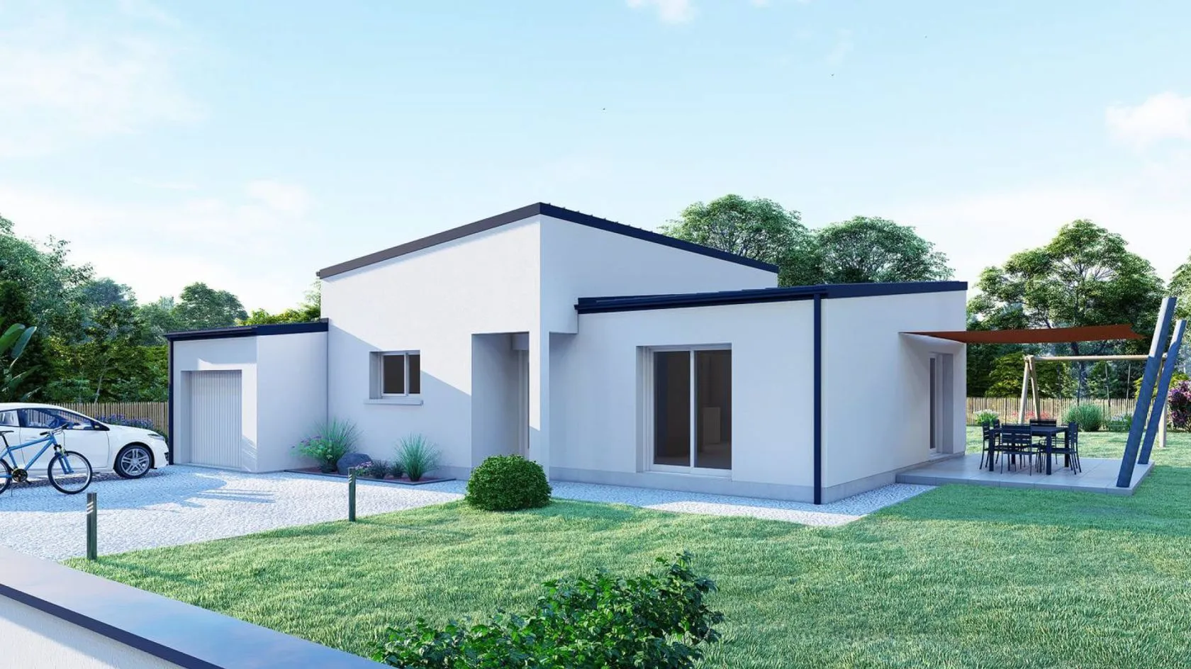 Maison neuve 86 m² au Molay-Littry (14330)