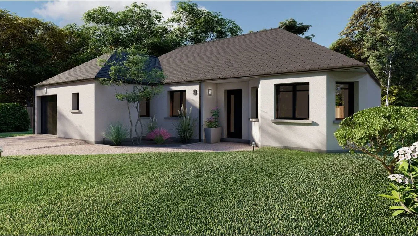Maison neuve 93 m² à La Feuillie (50190)