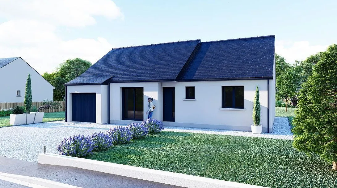Maison neuve 86 m² à Saint-Sauveur-le-Vicomte (50390)