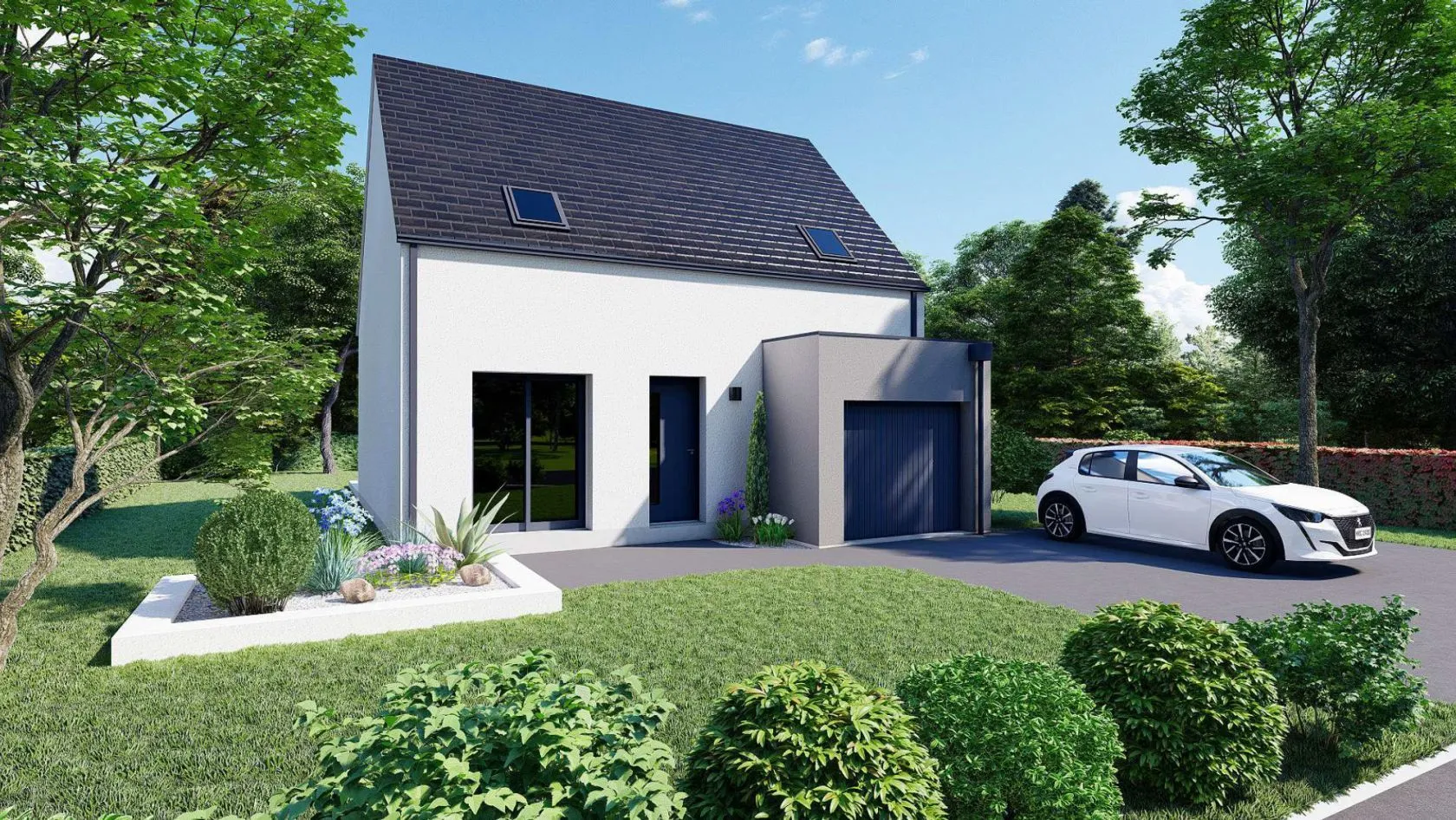 Maison neuve 74 m² à Orvault (44700)