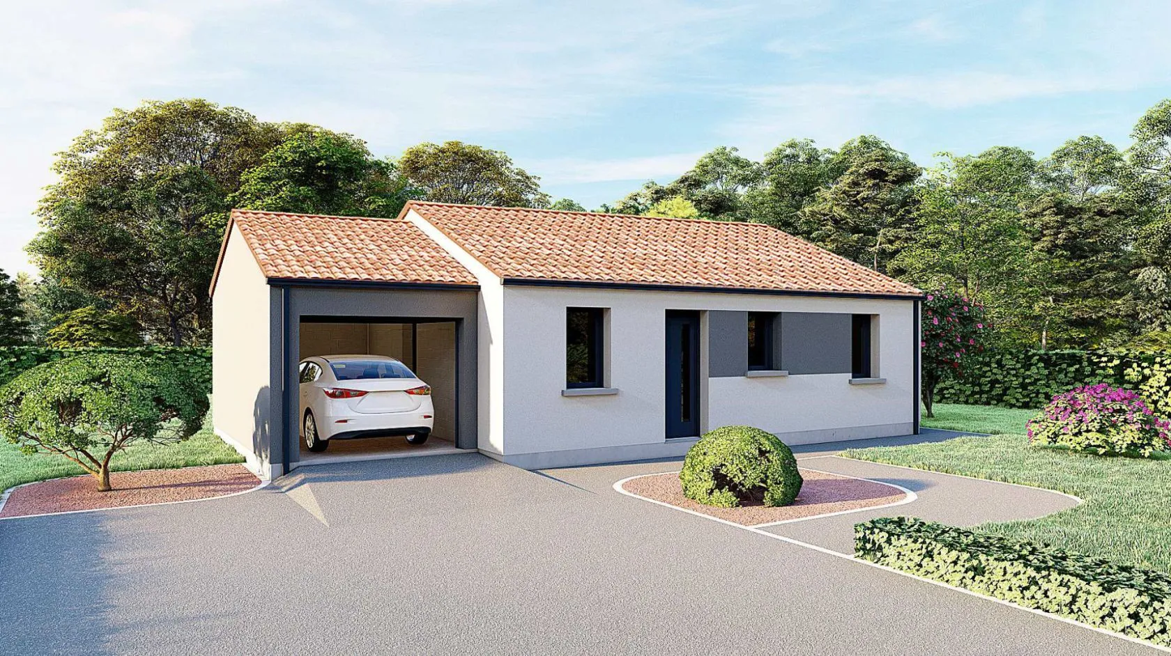 Maison neuve 59 m² à Plessé (44630)