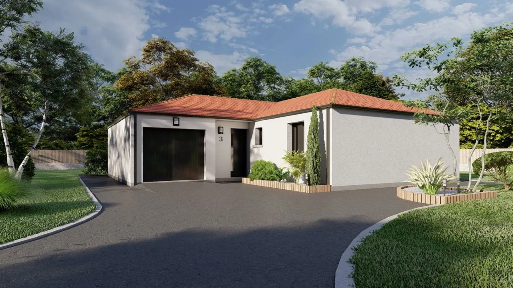 Aude T5-3ch71 — modèle de maison