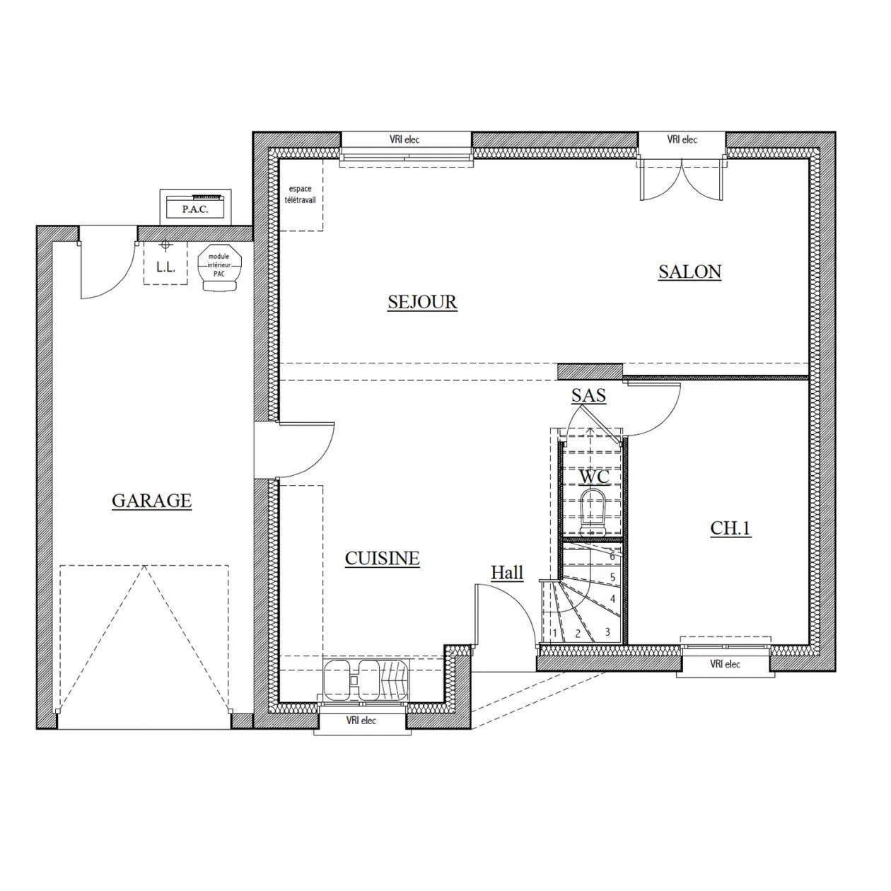 Maison neuve 94 m² à Châteaubriant (44110)