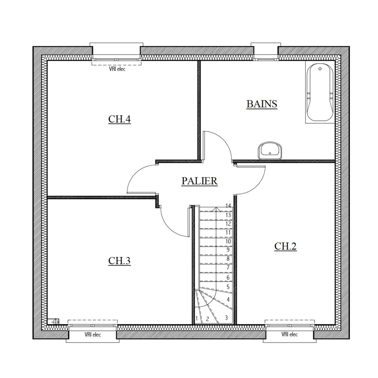 Maison neuve 94 m² à Châteaubriant (44110)