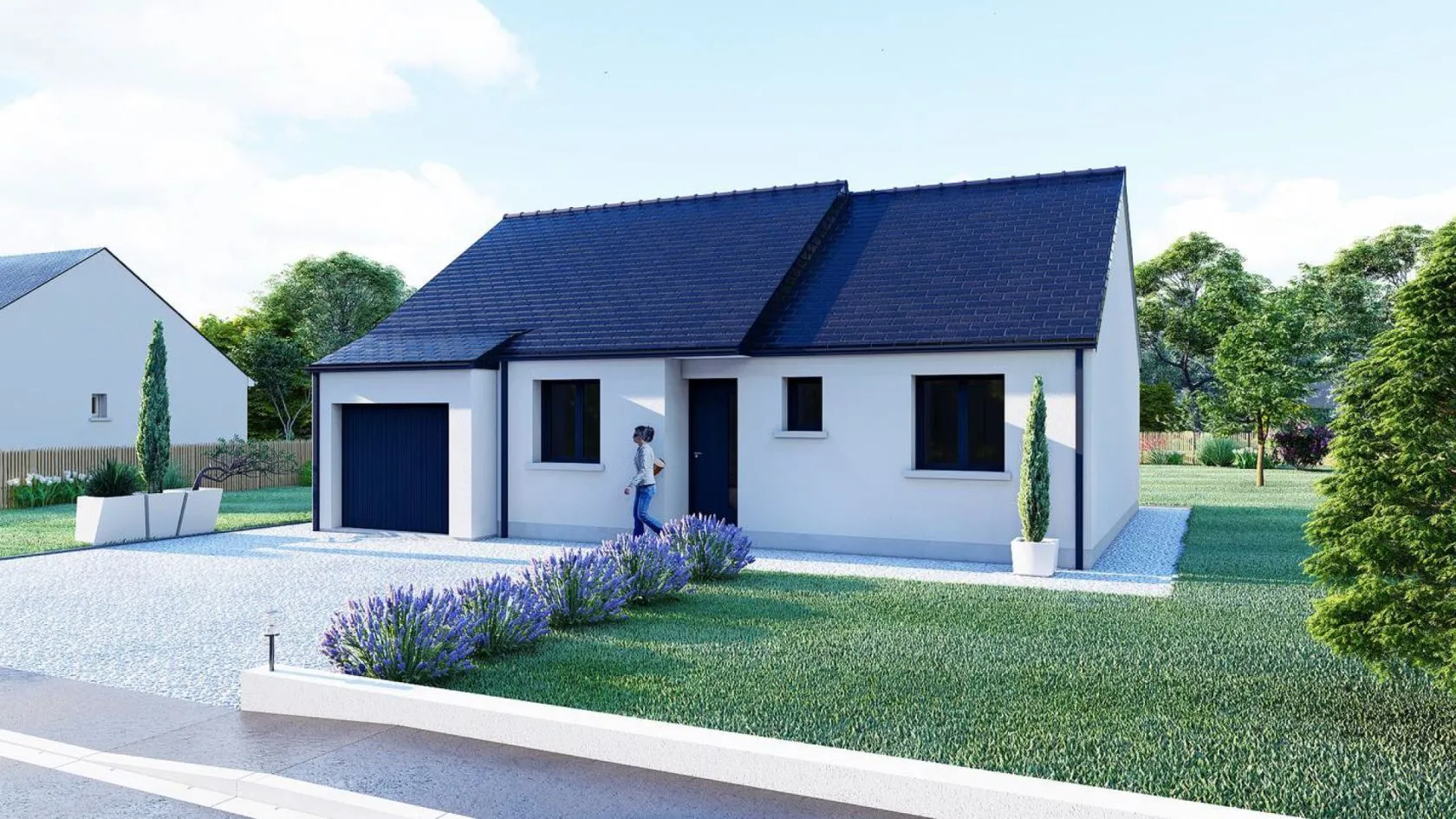 Maison neuve 72 m² à Fay-de-Bretagne (44130)