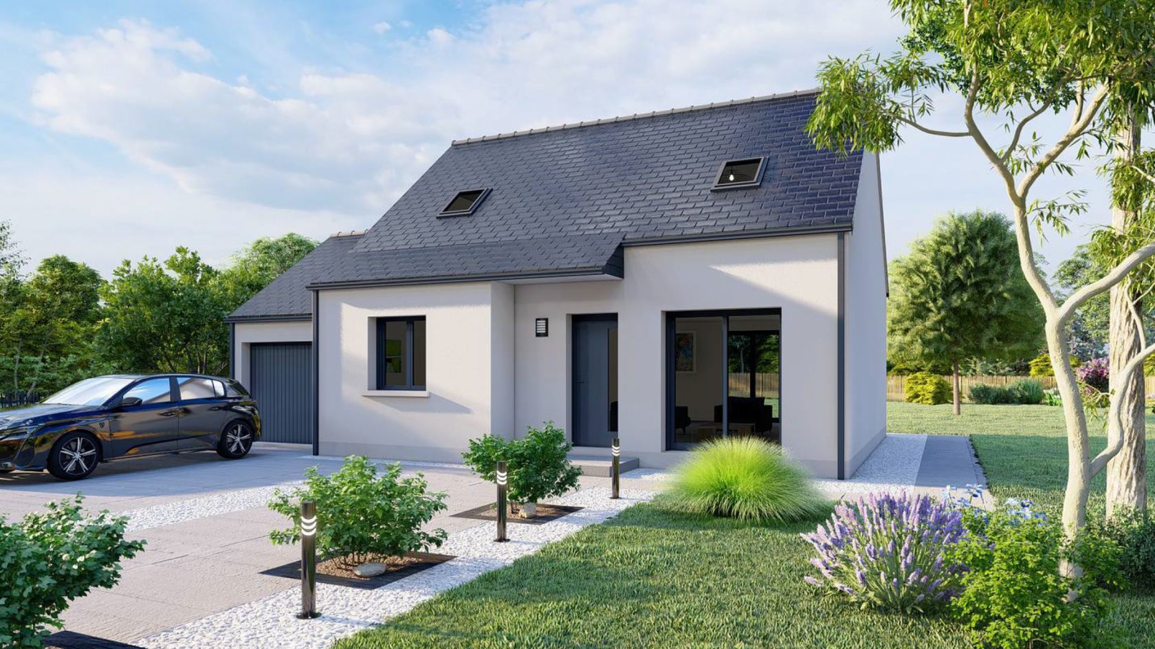 Maison neuve 81 m² à La Chapelle-sur-Erdre (44240)