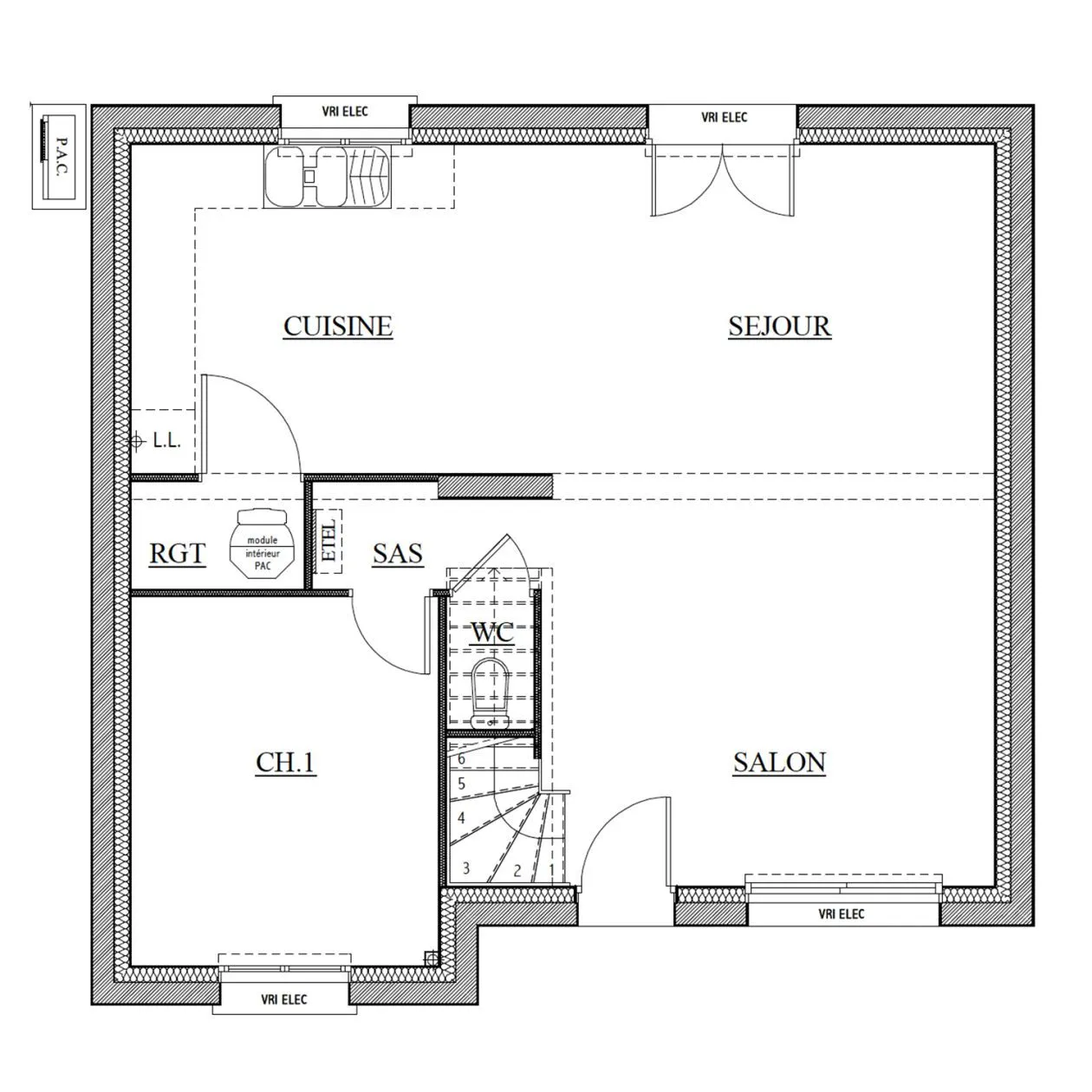 Maison neuve 81 m² à La Chapelle-sur-Erdre (44240)