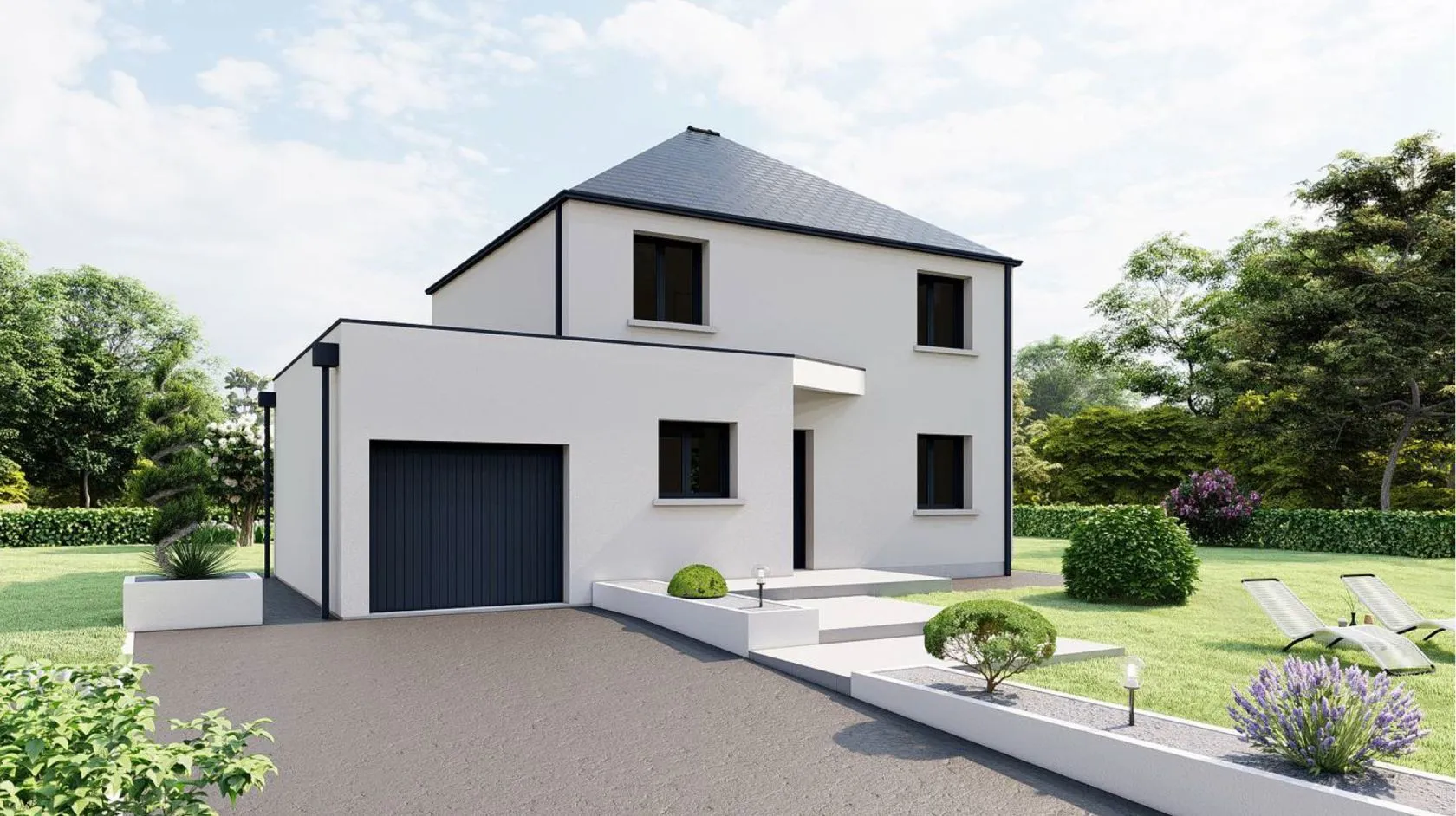 Maison neuve à Rouans