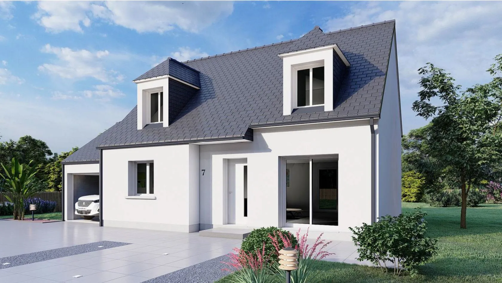 Maison neuve 98 m² au Cellier (44850)