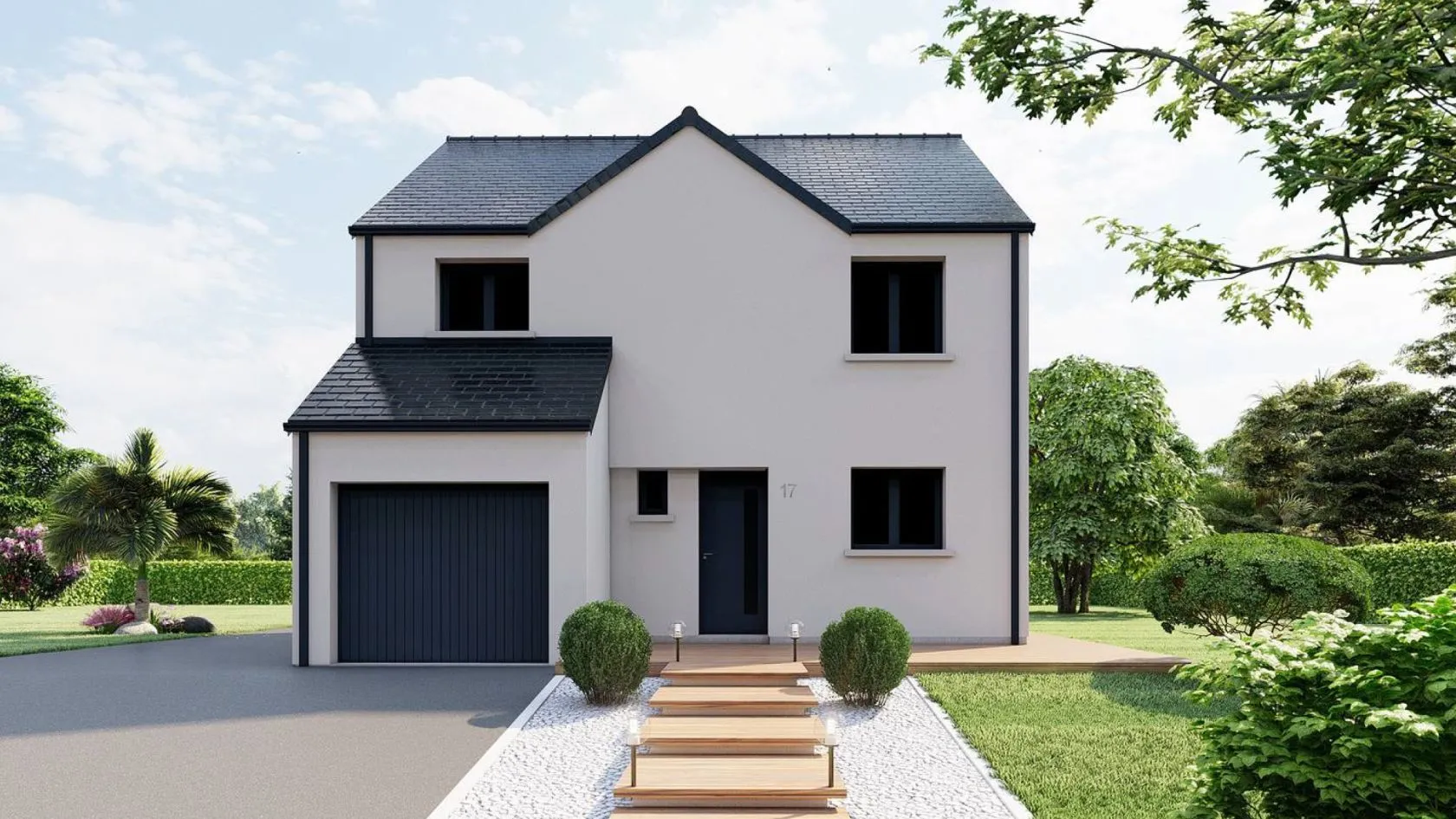 Maison neuve 99 m² à Vigneux-de-Bretagne (44360)