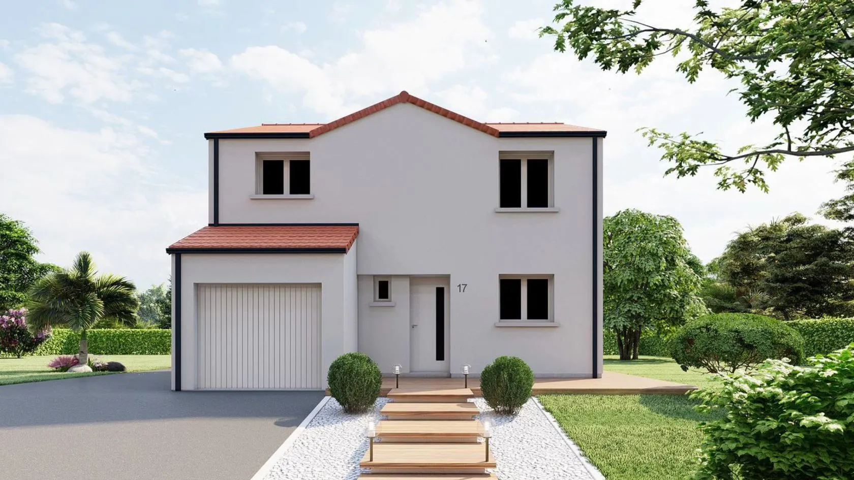 Maison neuve 99 m² à Apremont (85220)