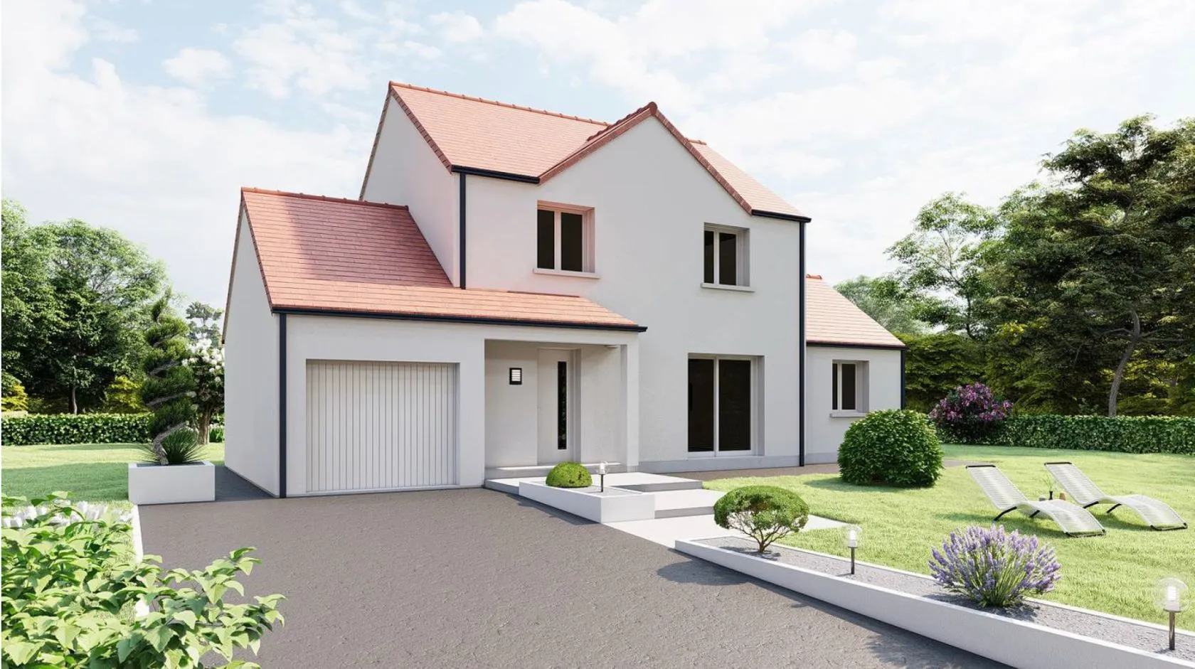 Maison neuve 108 m² à La Chevrolière (44118)