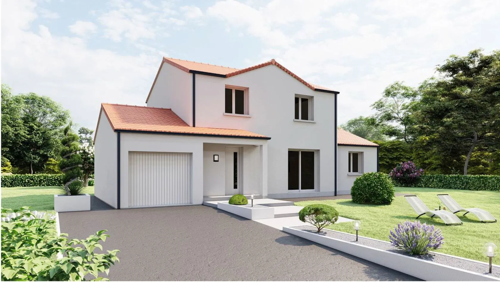 Maison neuve 108 m² à La Chevrolière (44118)