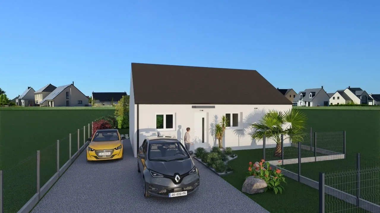 Maison neuve 72 m² à Saint-Méen-le-Grand (35290)